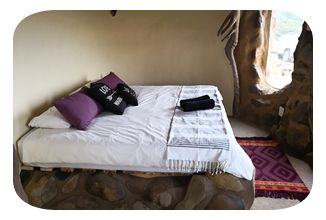 Hobbit House inside at Wild Lubanzi