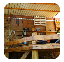 Guest Library at Wild Lubanzi